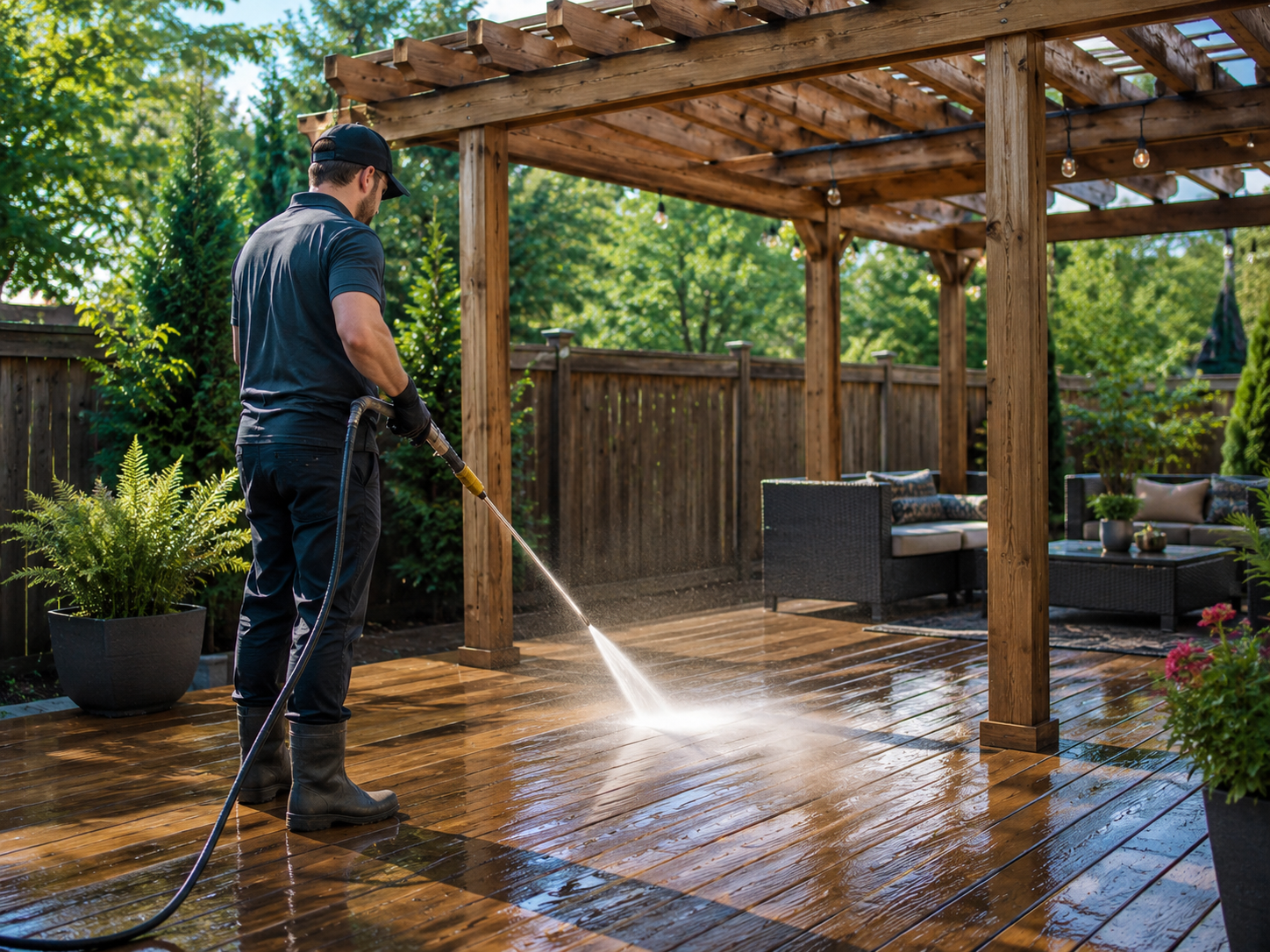 Deck & Pergola Cleaning