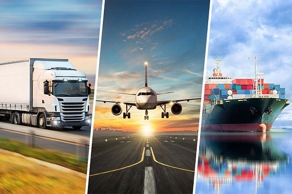 International logistics by air, sea and road